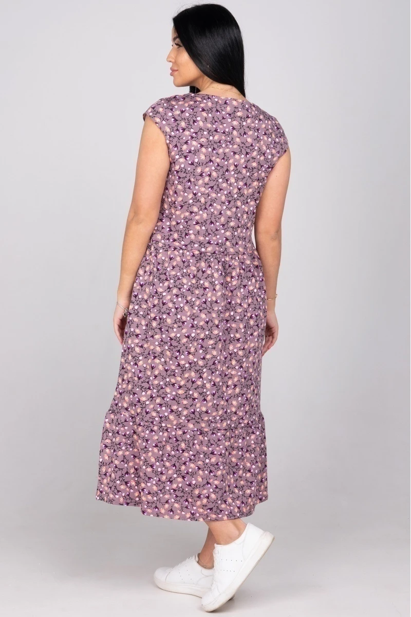 (СК) Платье женское "Прованс" брусничный