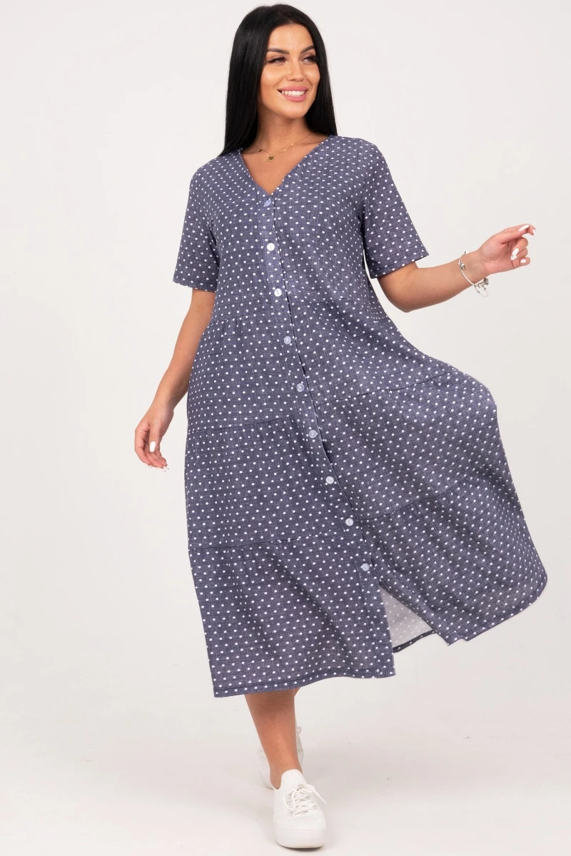 (СК) Платье "Стелла" графит