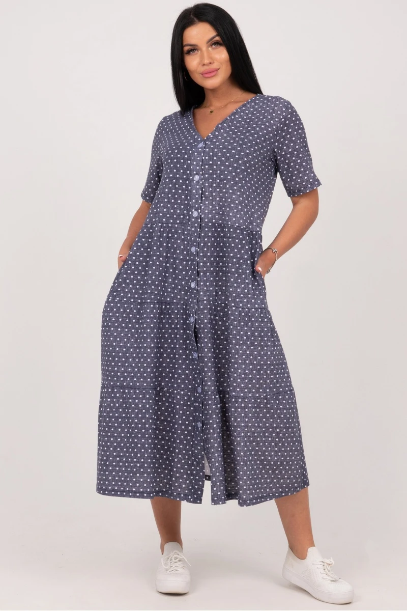 (СК) Платье "Стелла" графит