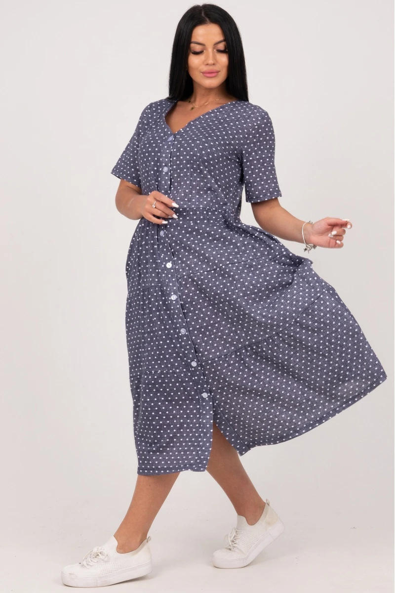 (СК) Платье "Стелла" графит