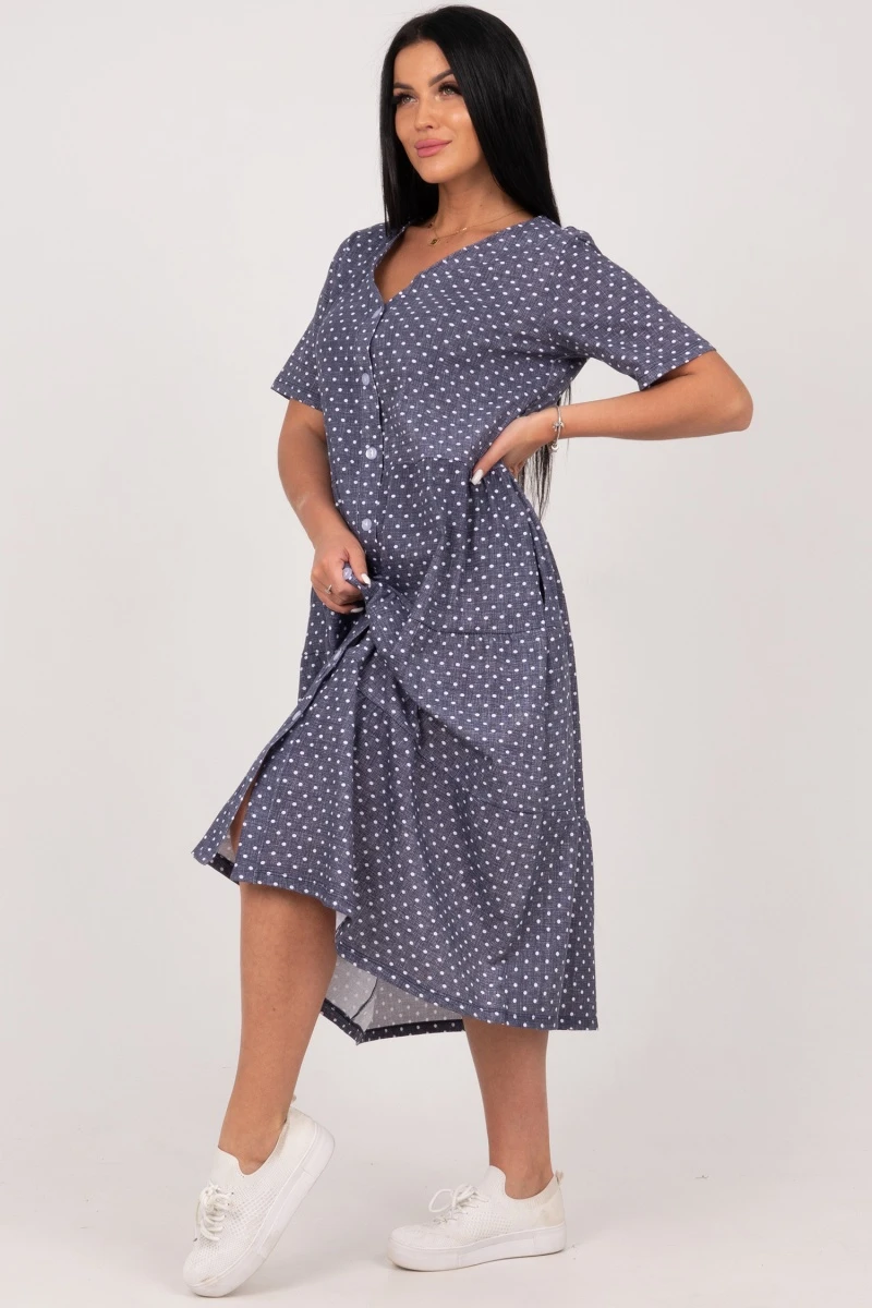 (СК) Платье "Стелла" графит