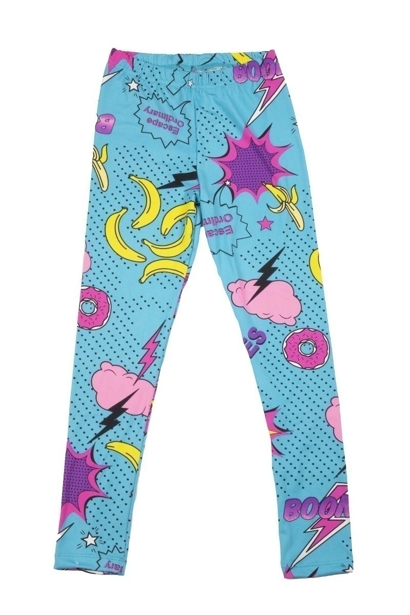 Лосины для девочек BK1297L бирюзовый