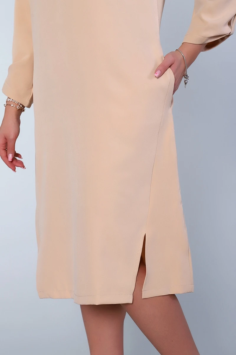 (ВНЛ) Платье 31719 (бежевый)