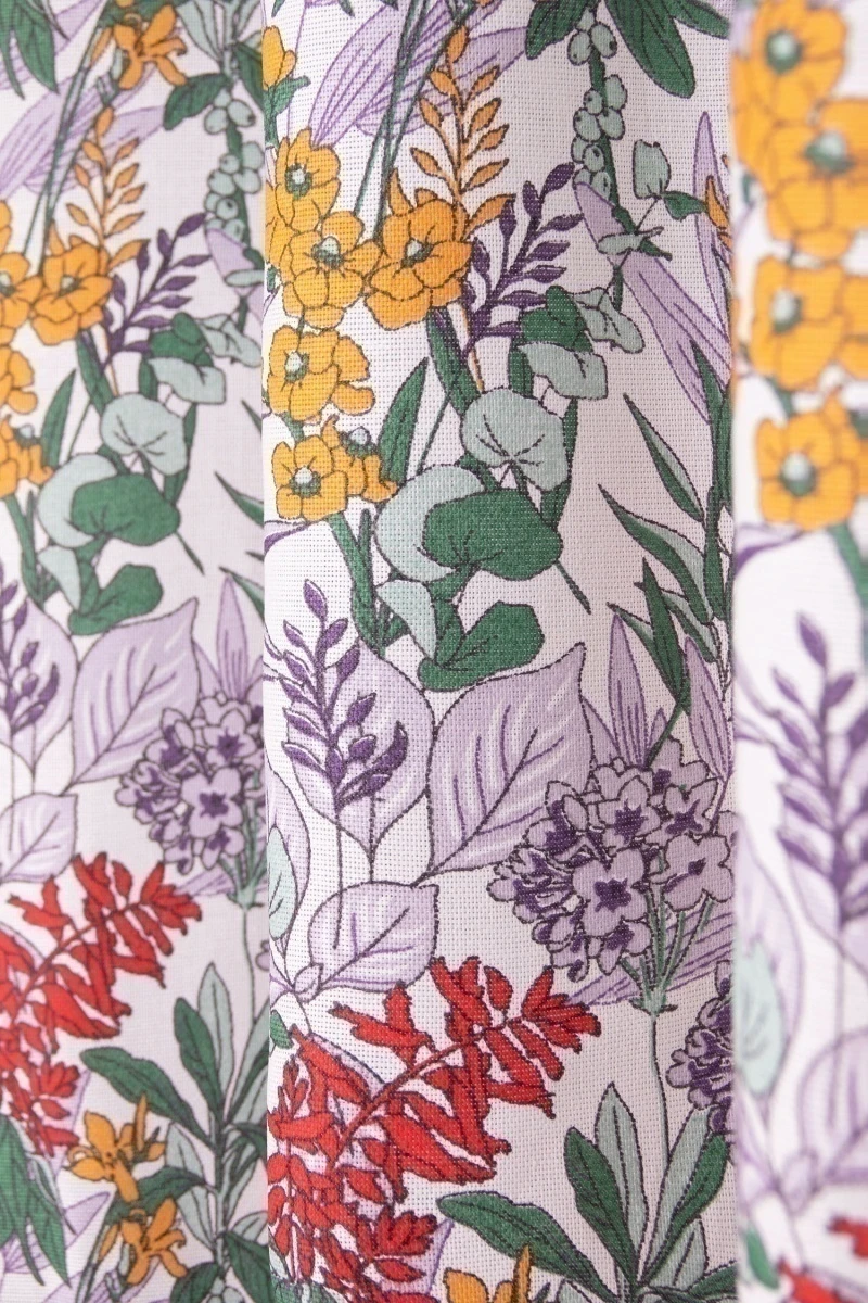 Комплект штор из рогожки "ТТ" Нектар природы