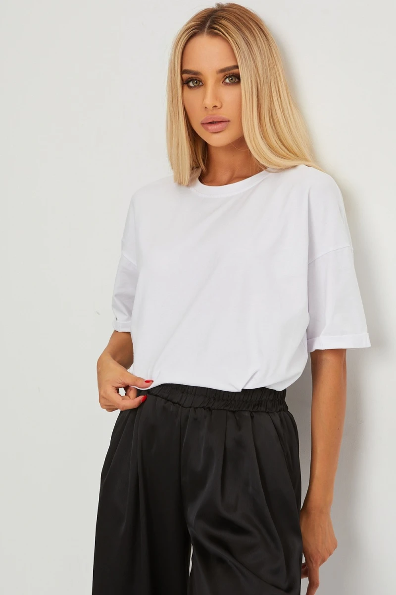 (ВНЛ) Футболка оверсайз ГБ4000-ФЖ (белый)