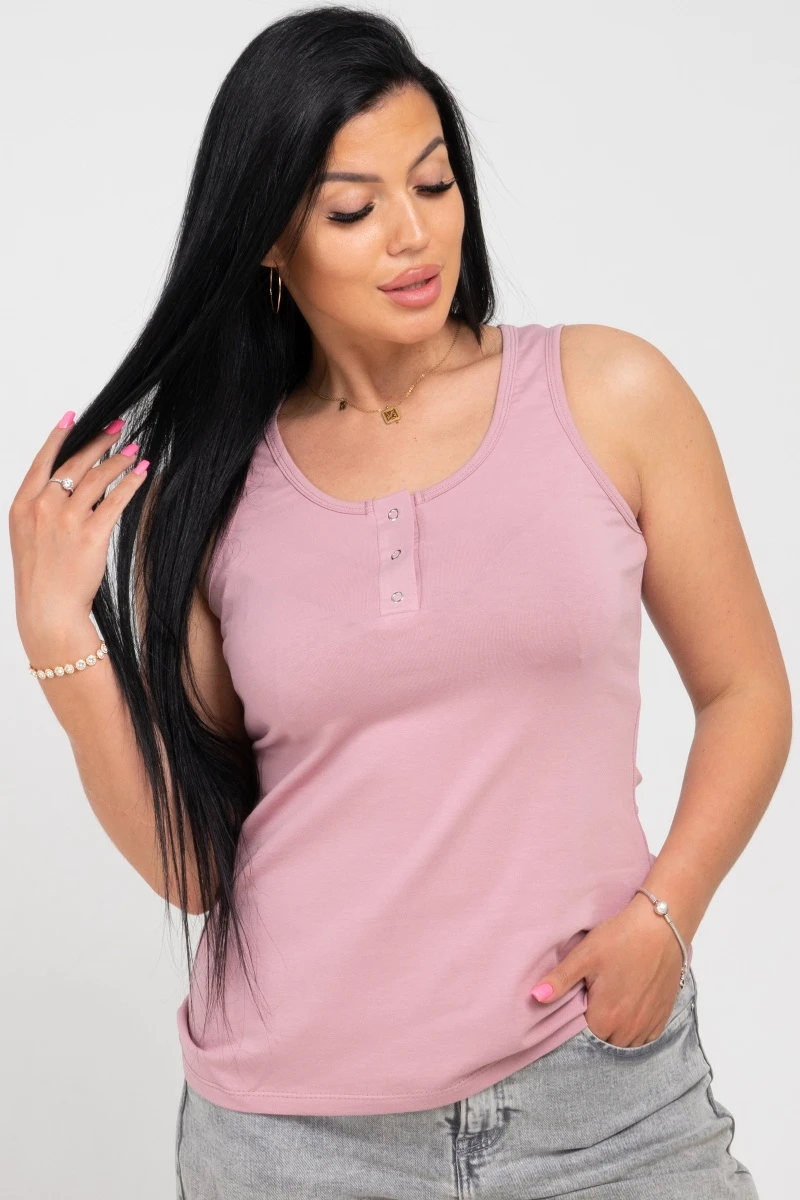 (СК) Майка женская "Малика" пудра