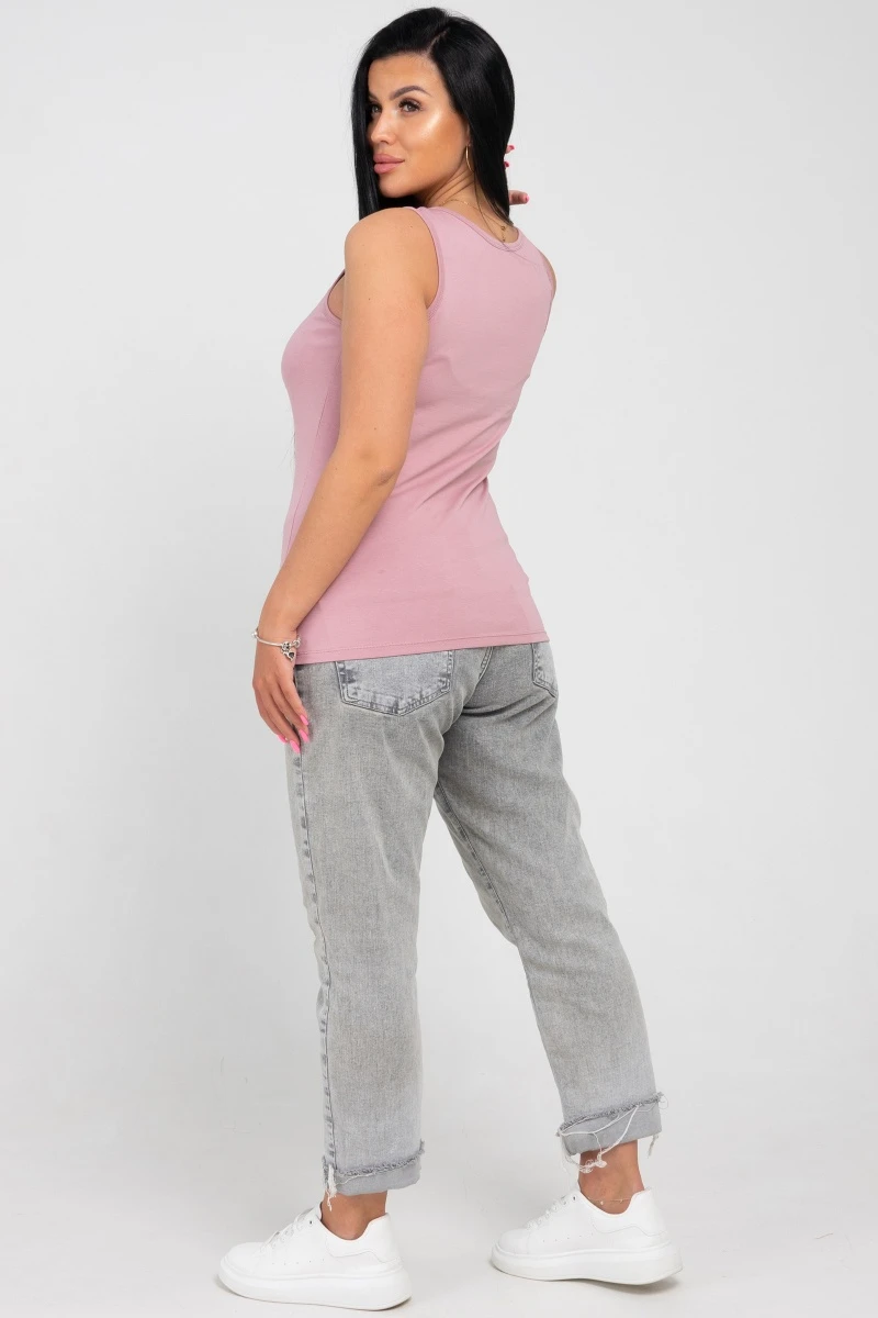 (СК) Майка женская "Малика" пудра