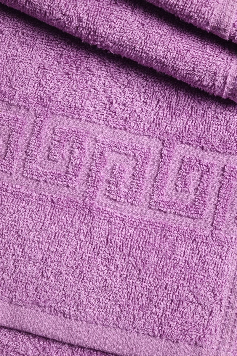(ВНЛ) Полотенце махровое Туркменистан 430 гр/м2 - сиреневый