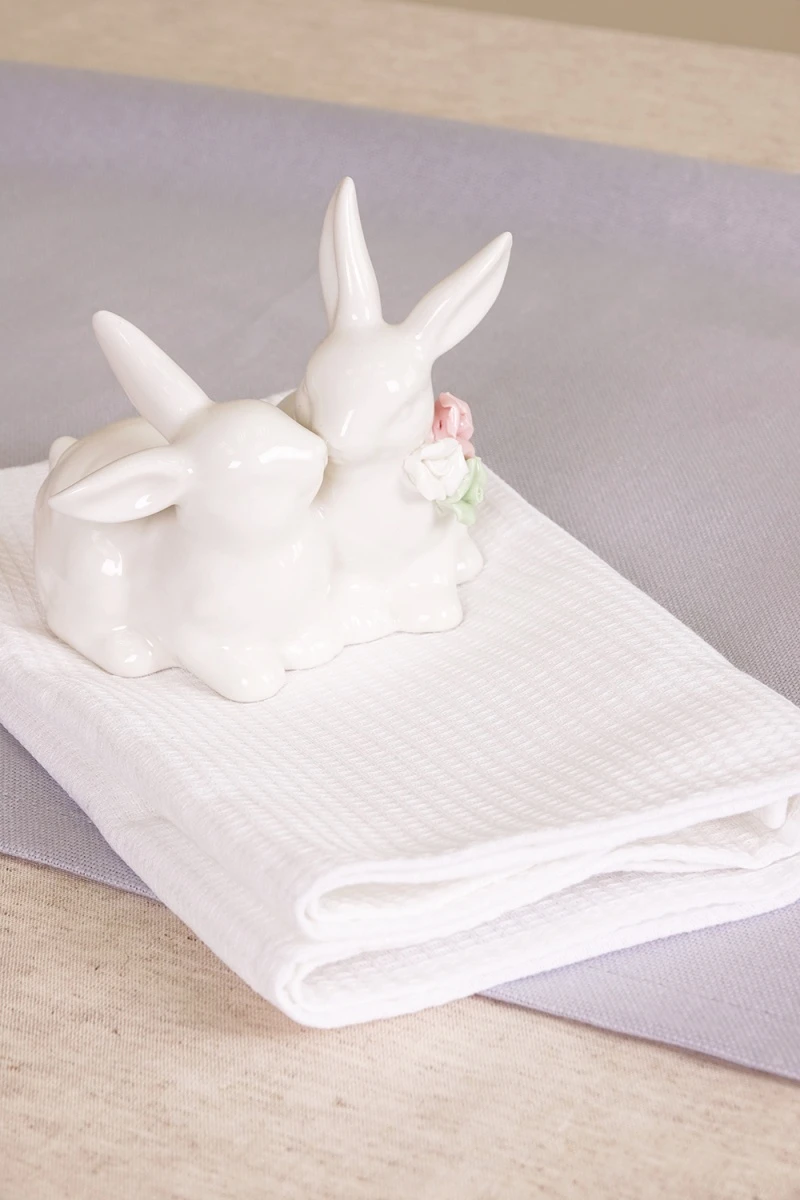 Полотенце вафельное 45/60 штучно Отбеленное (200гр)