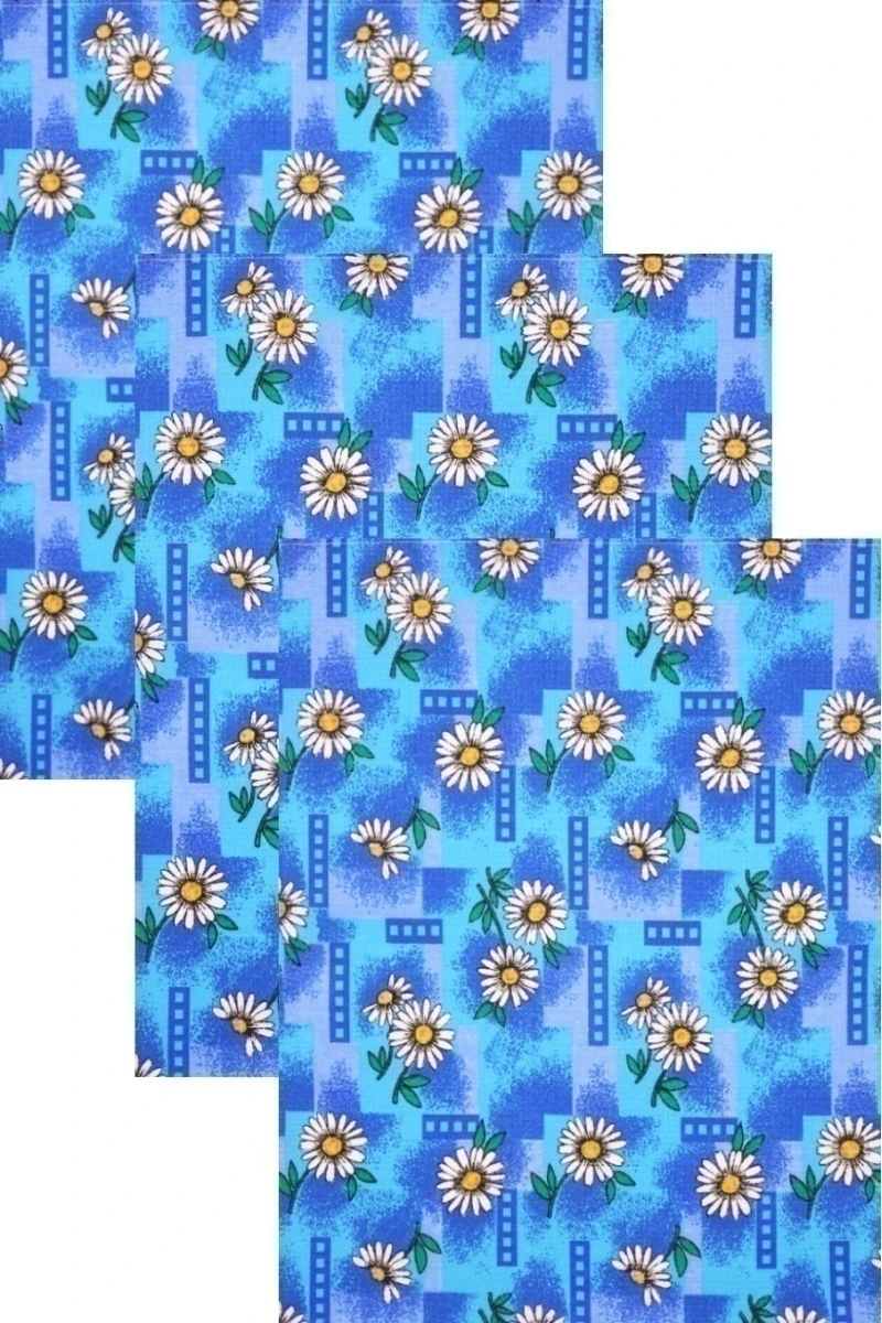 Набор вафельных полотенец 198 Радость - 3 шт - 45х60 см