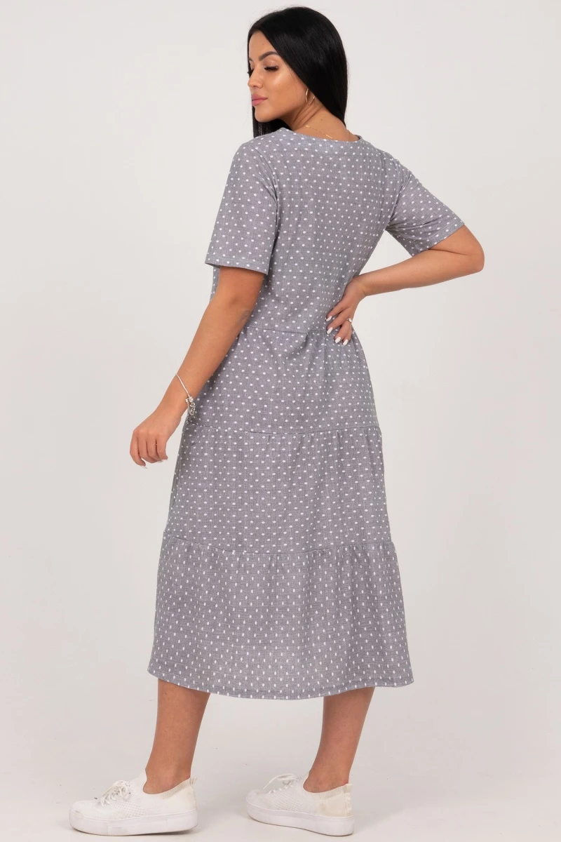 (СК) Платье "Стелла" светло-серый