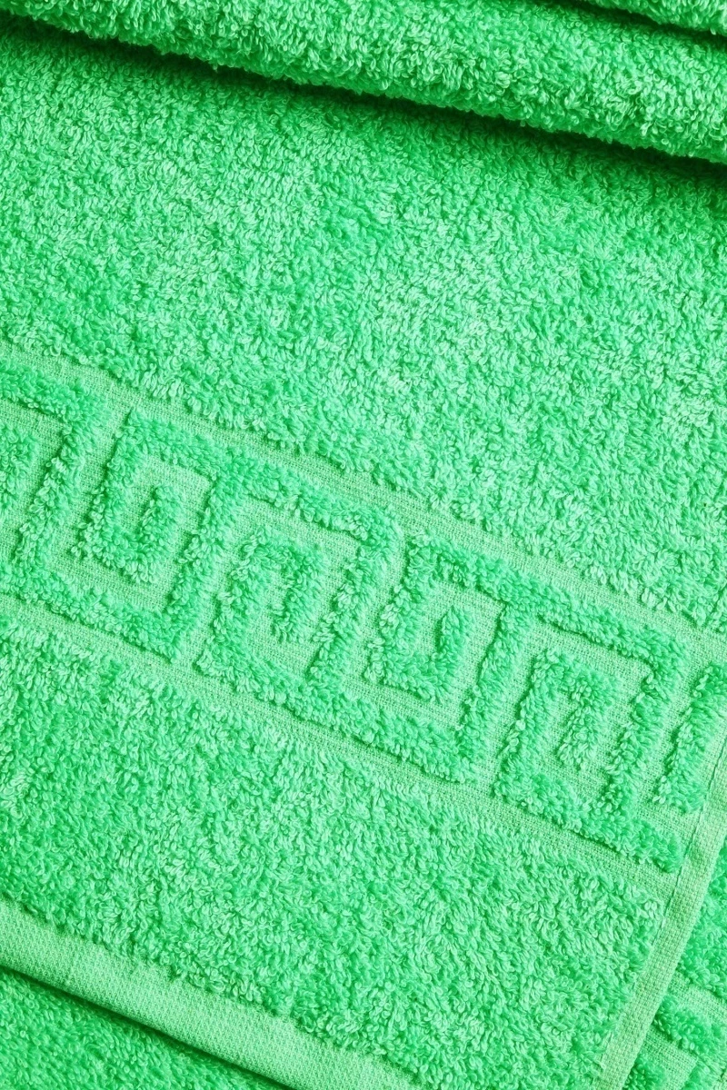 Полотенце махровое Туркменистан 430 гр/м2 - летняя зелень