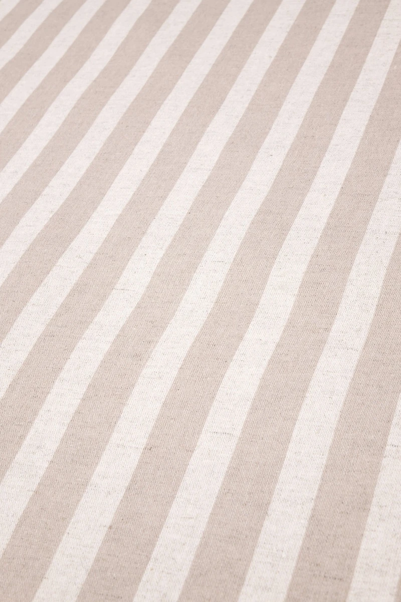 Полотенце полулен (ГОС) 282 Полоса (мокко + бежевый) - 45/60