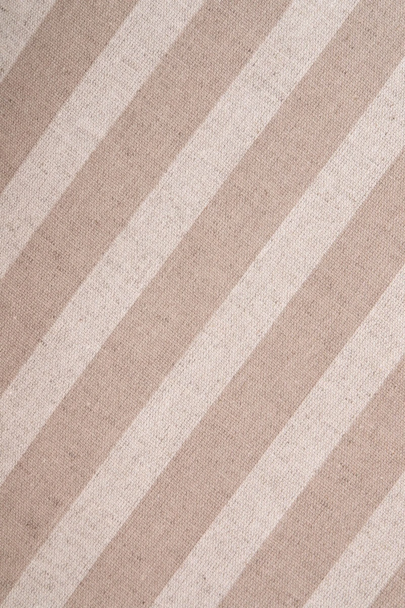 Полотенце полулен (ГОС) 282 Полоса (мокко + бежевый) - 45/60