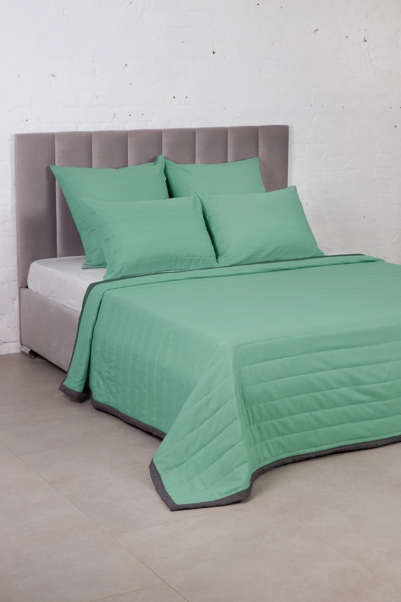 Покрывало из полисатина "Аромат хвои" (Лучшая цена)