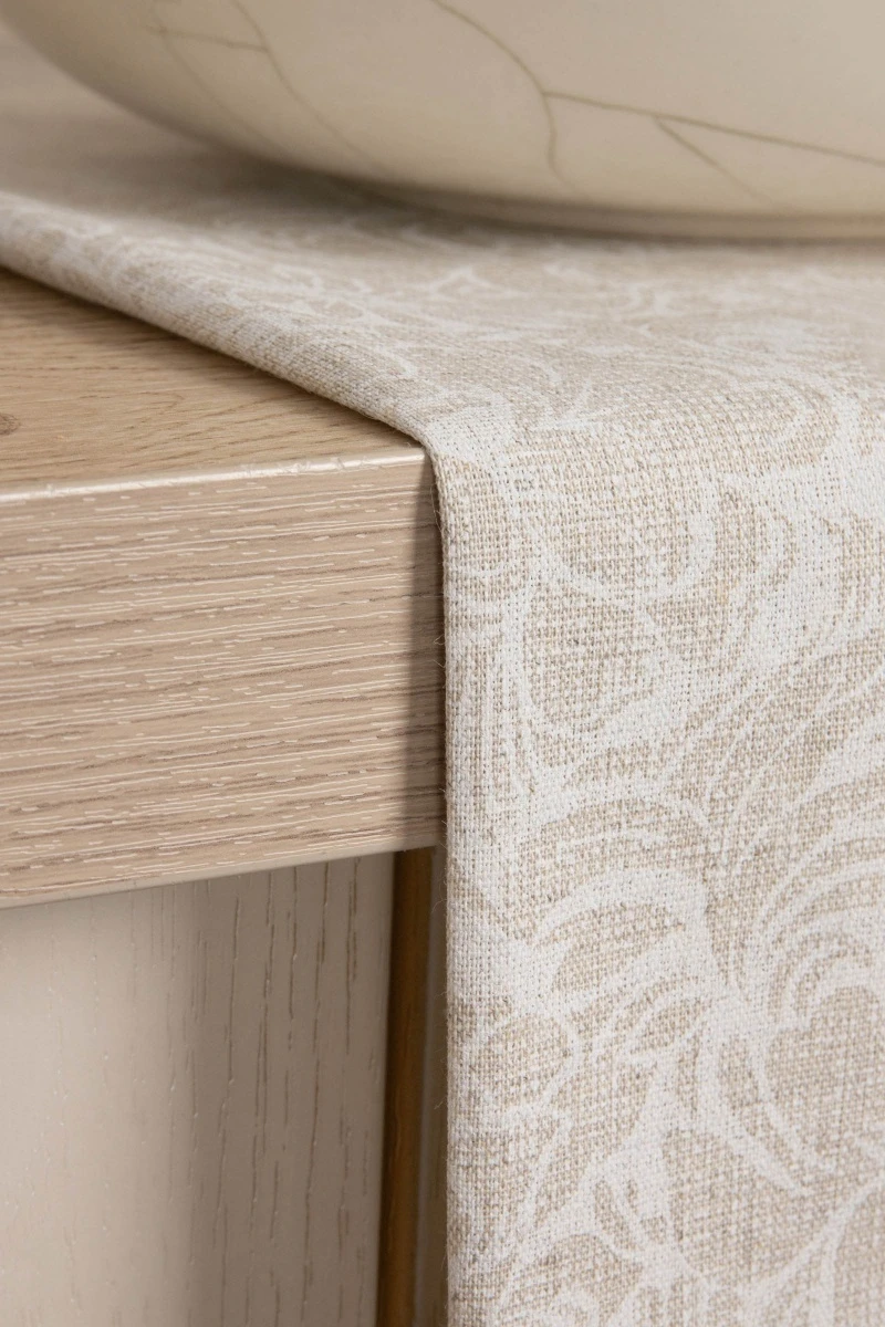 Полотенце полулен 129 Пионы - 45/60