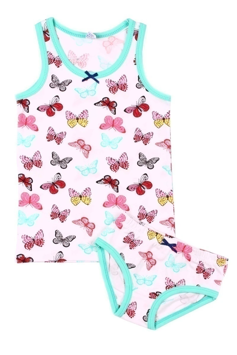 Майка и трусы для девочек BK 1226 KP светло-ментоловый