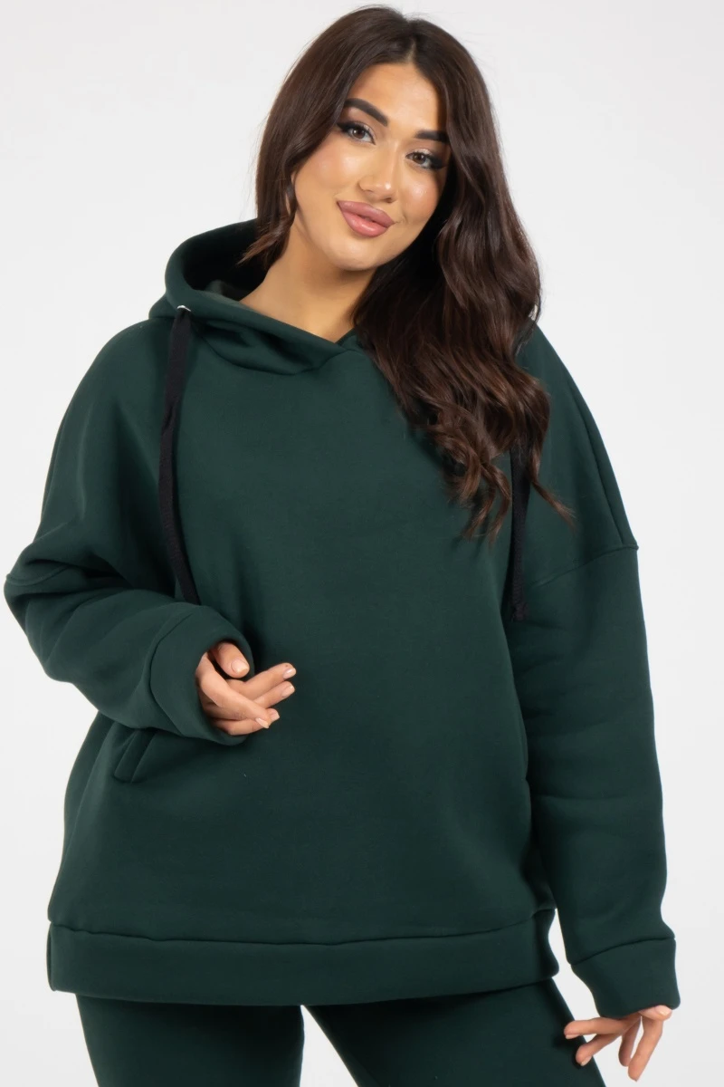 (СК) Толстовка женская "Арктика" изумруд