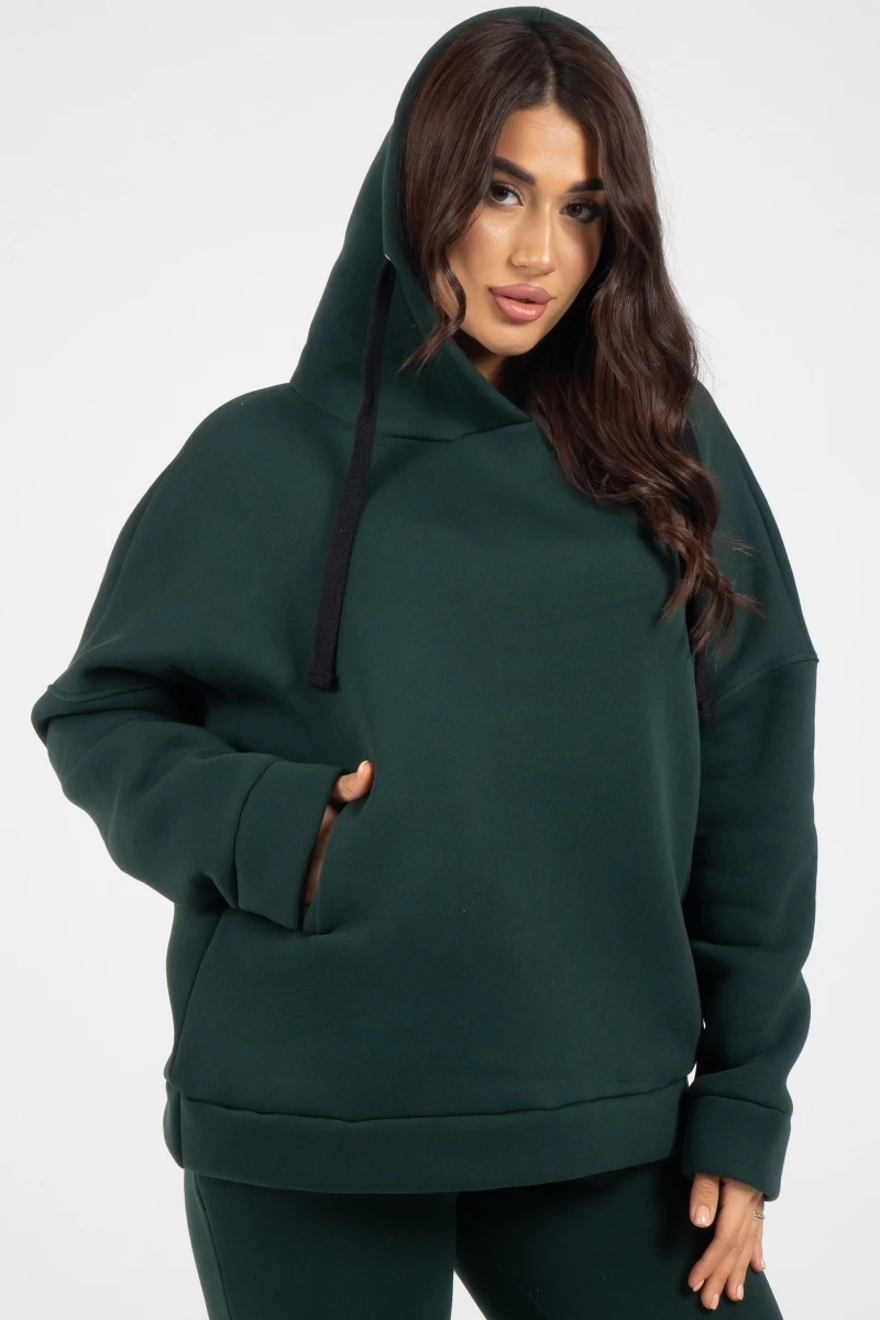 (СК) Толстовка женская "Арктика" изумруд