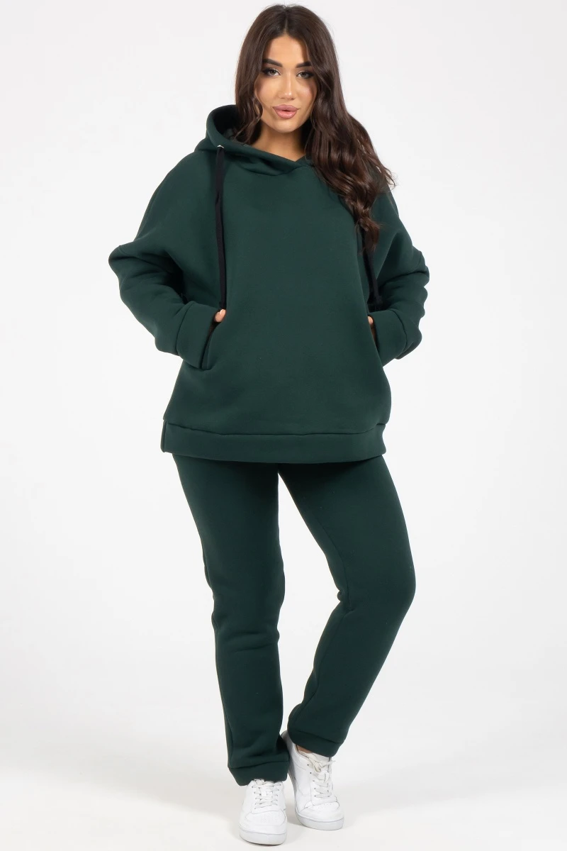 (СК) Толстовка женская "Арктика" изумруд