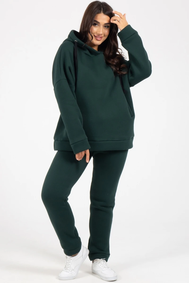 (СК) Толстовка женская "Арктика" изумруд