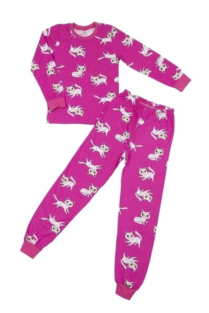 Пижама для девочки SS6040 Малиновый