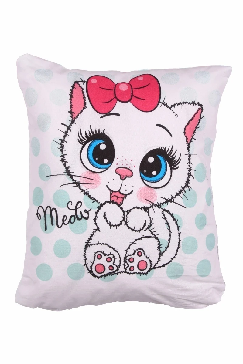 Декор. подушка Premium "Милый котенок" рис. 123