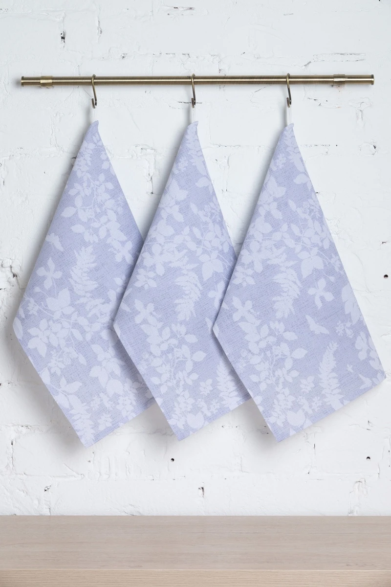 Набор полотенец рогожка (Диз) 466 Анис - 3 шт - 45х60 см