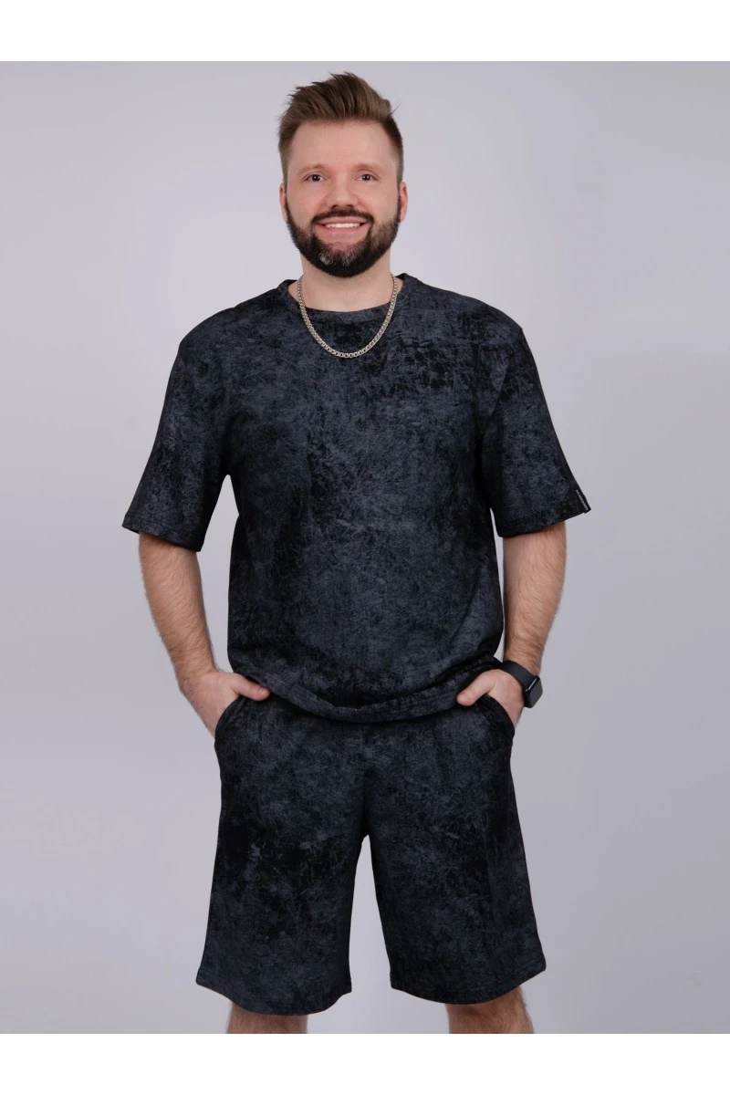 (ВНЛ) Костюм "Найджел 2" графит, трикотаж