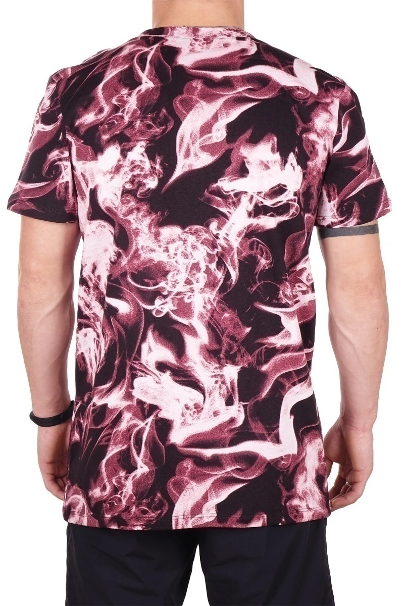 (СК) Футболка мужская "Иван" винный, дым