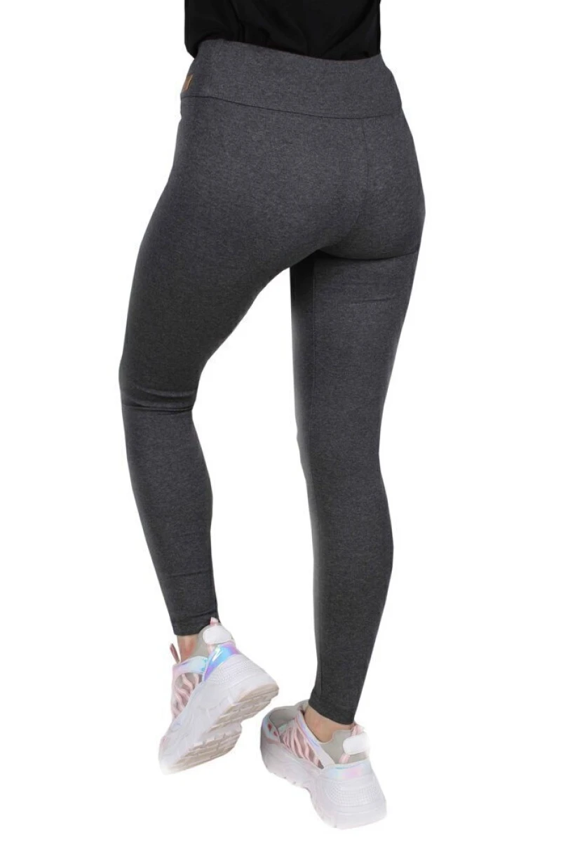 Лосины хлопковые женские "Лиана" W242 антрацит