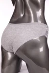 Трусы женские "YiZhiMei" 3406 - серый