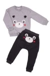Костюм для девочки OP1409 серый