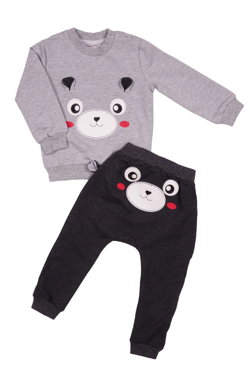 Костюм для девочки OP1409 серый