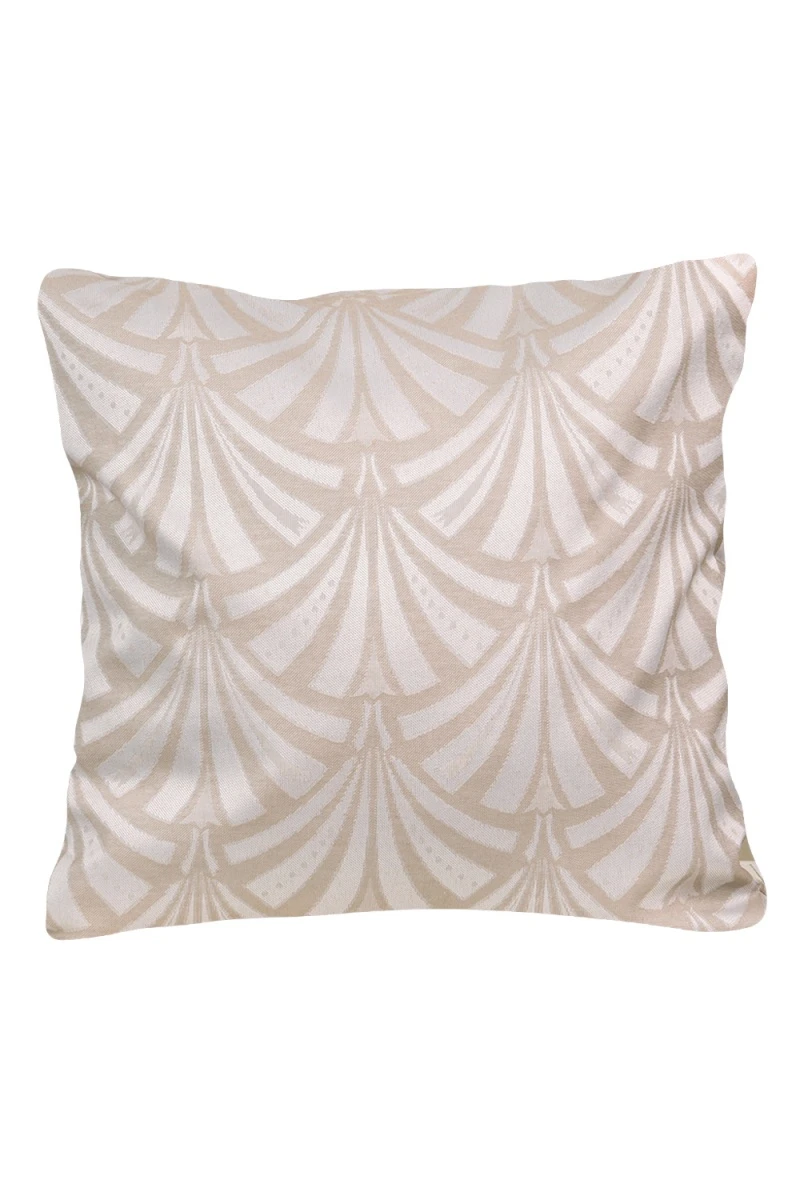 Наволочка жаккардовая "Арка-модерн" бежевая