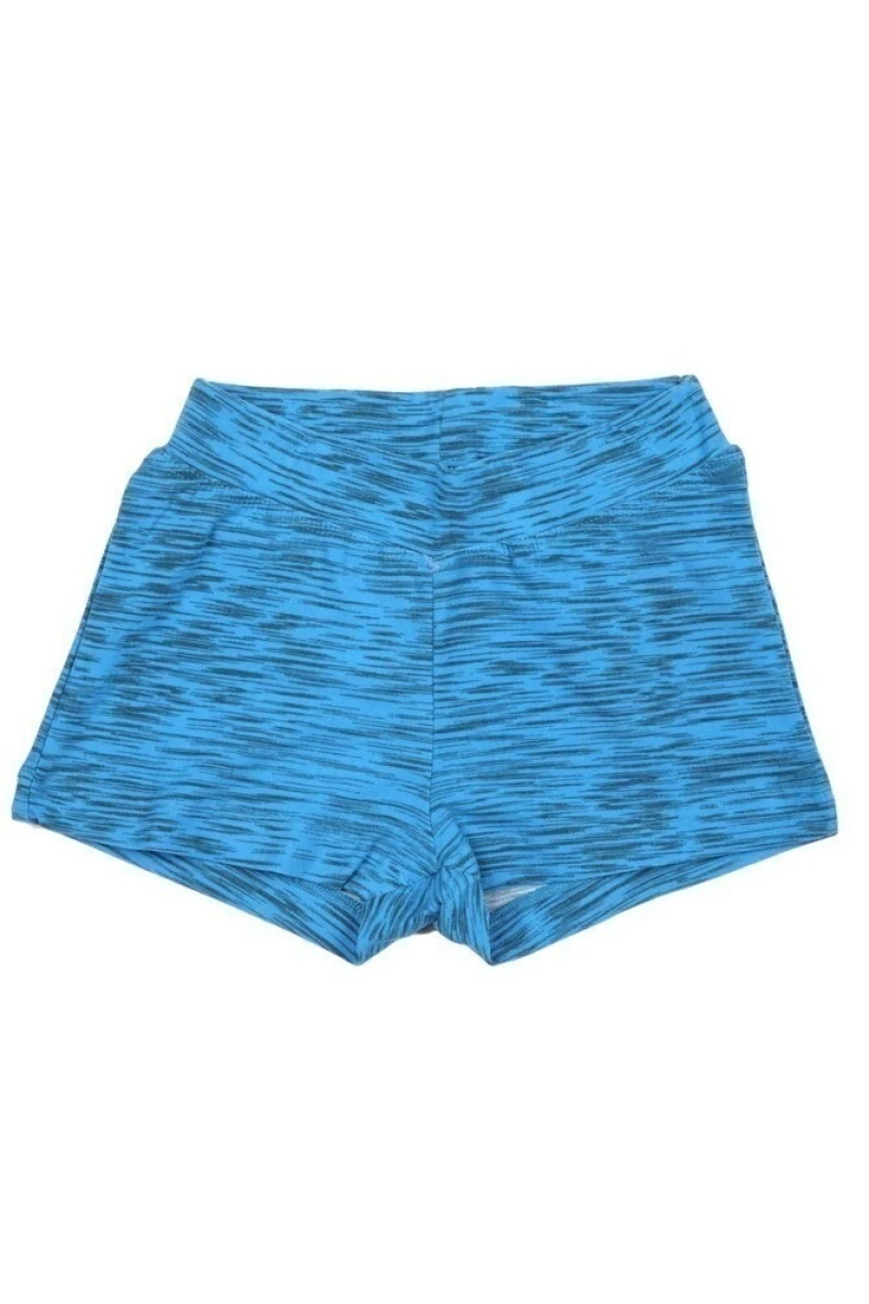 Шорты для девочки BK381SH голубой (полоски)