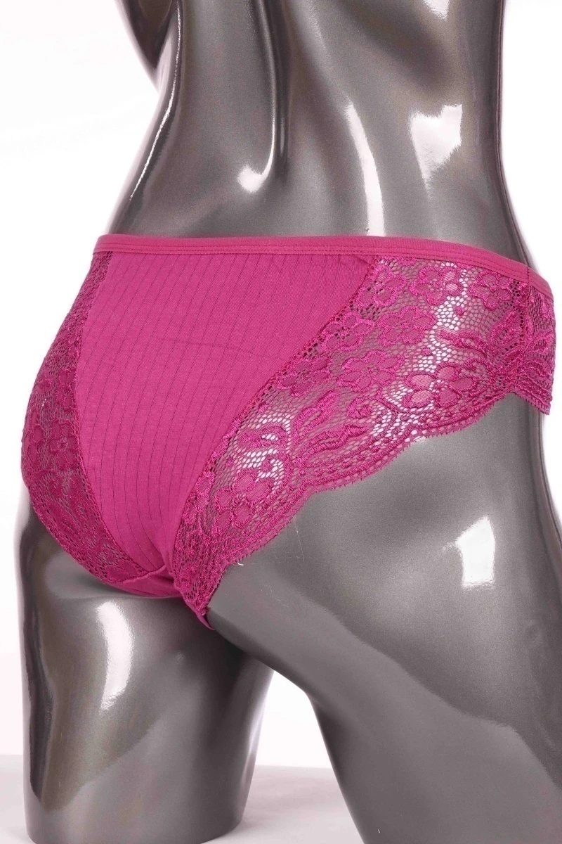 Трусы женские "YiZhiMei" 3432 - винный