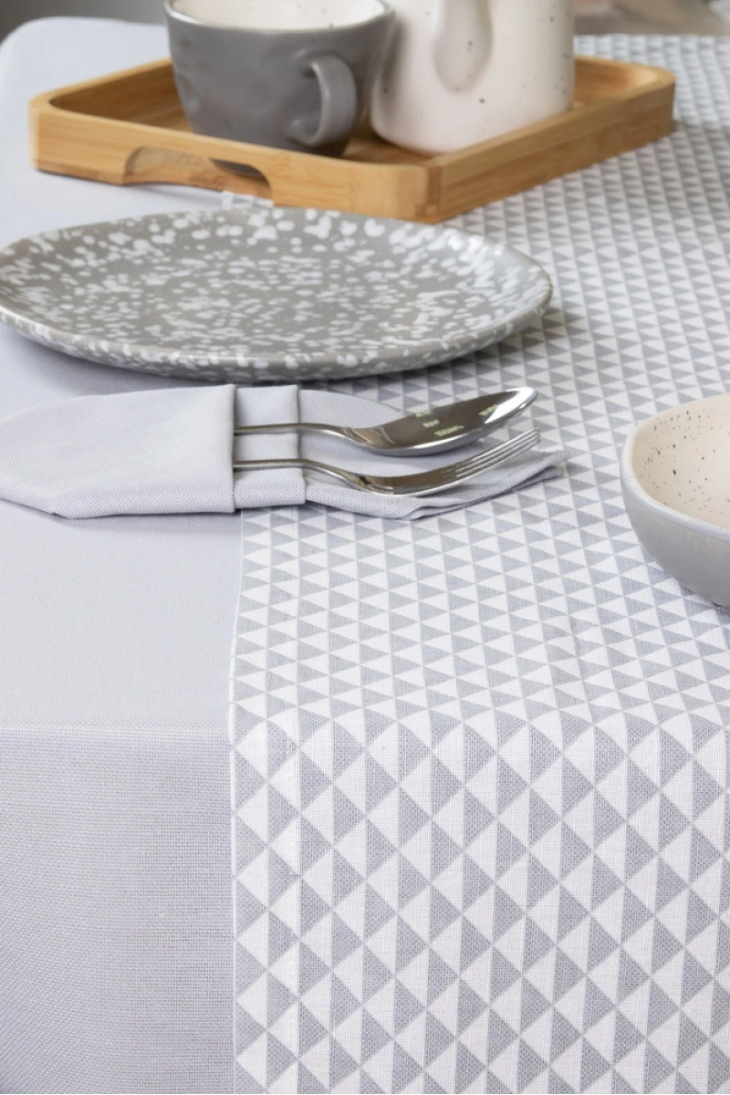 Дорожка полулен "ГОС" Треугольники