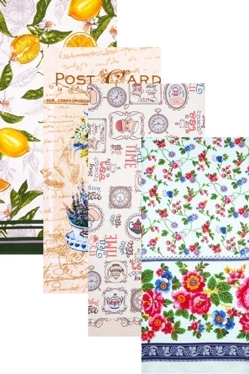 Полотенце Рогожка 35/75 штучно (Цвета в ассортименте)