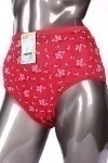 Трусы женские гигант "YiXinDa" 30027 - бордо