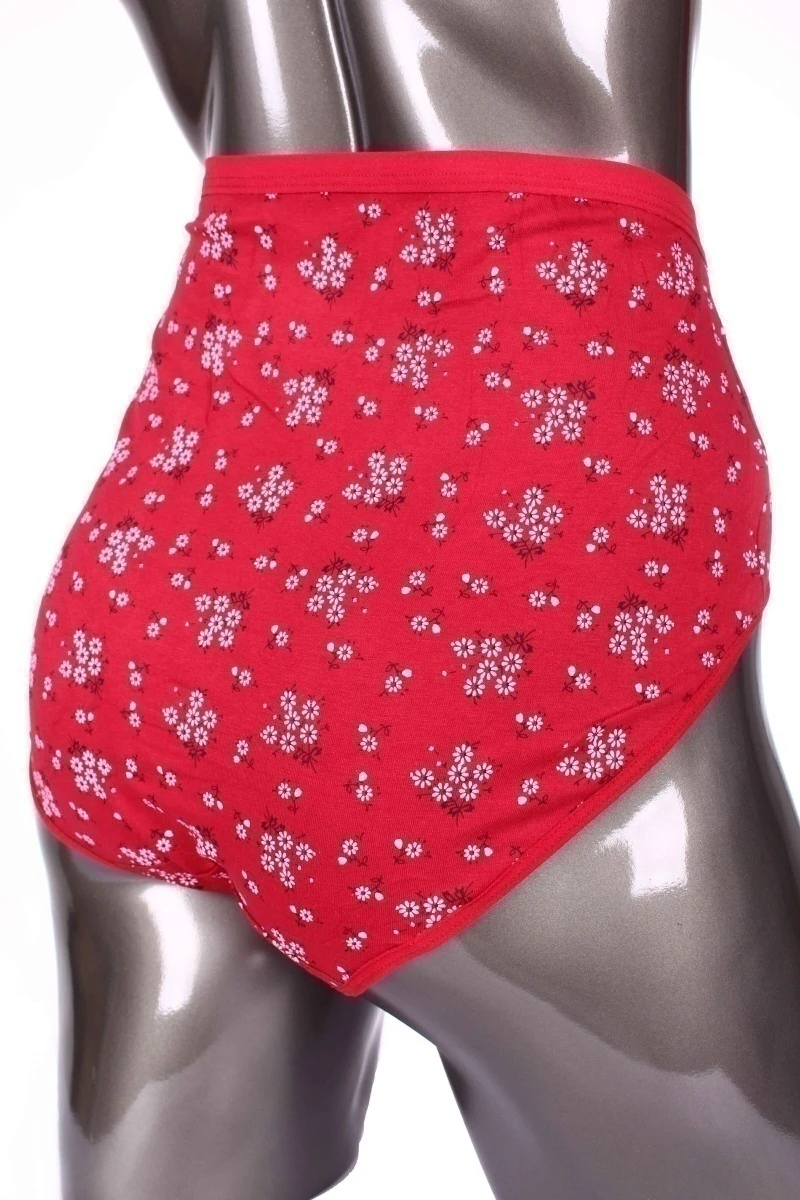 Трусы женские гигант "YiXinDa" 30027 - бордо