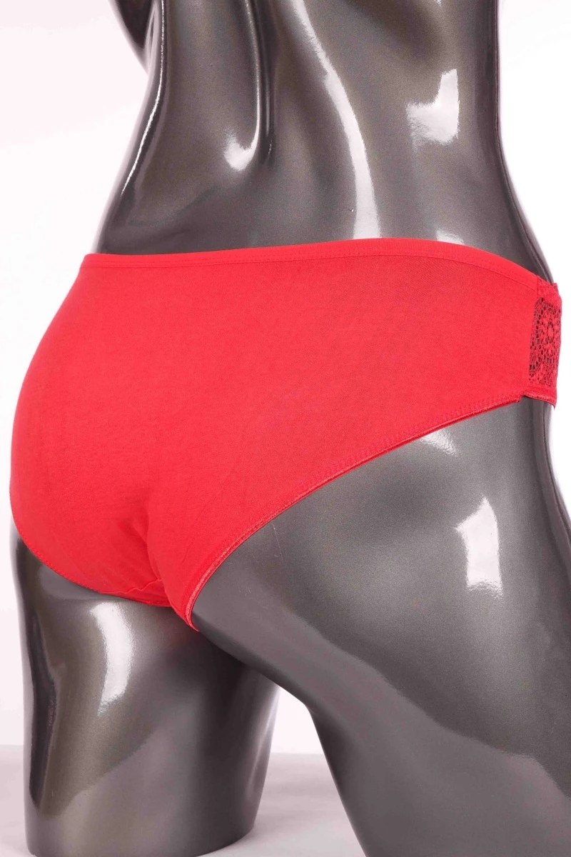 Трусы женские "YiZhiMei" 3426 - красный