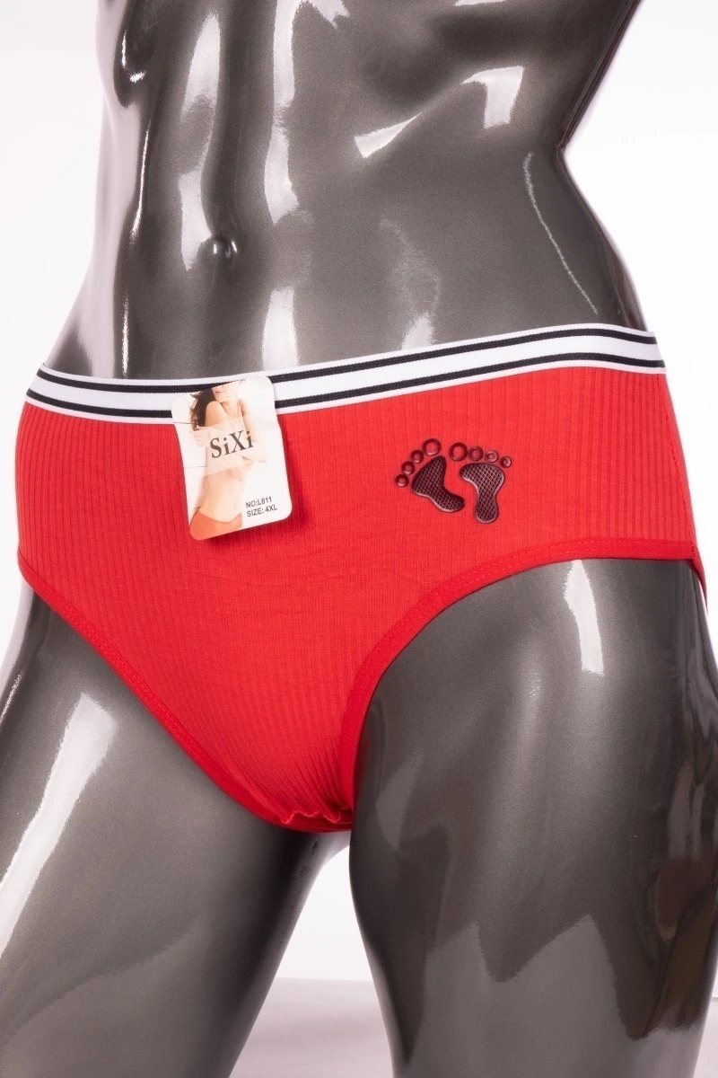 Трусы женские "SiXi" L611 - красный