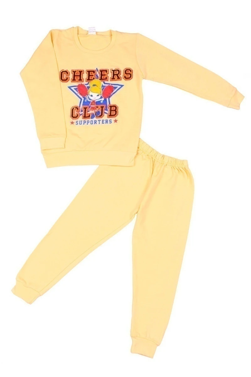 Костюм для девочки "Группа поддержки" МК желтый