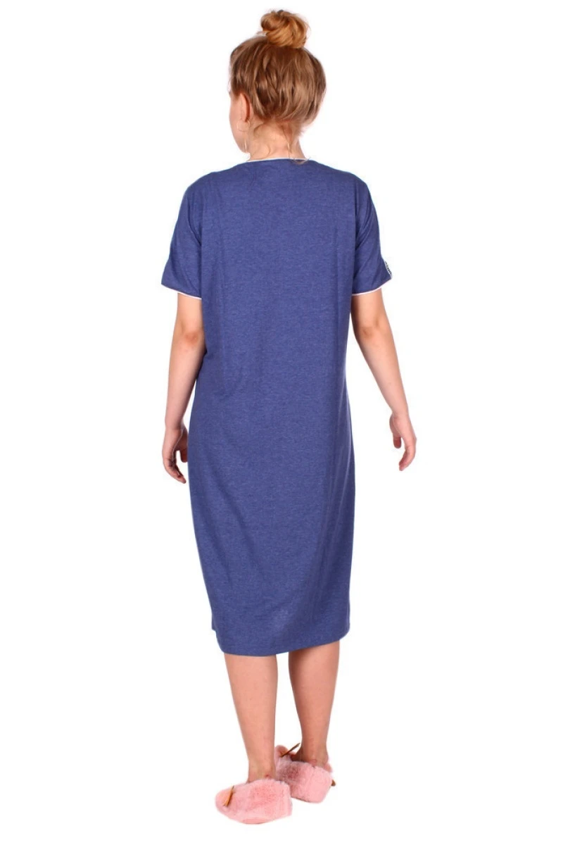 Халат "Техно-3" индиго