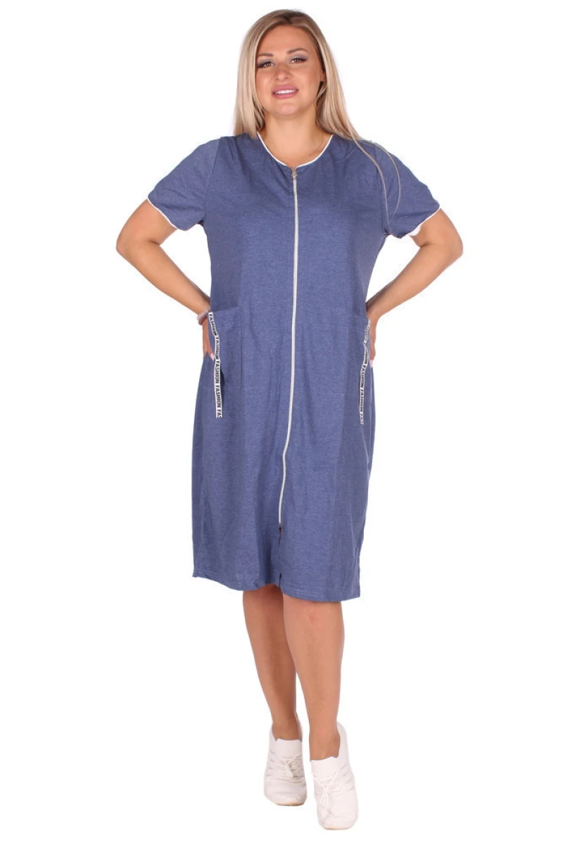 Халат "Техно-3" индиго