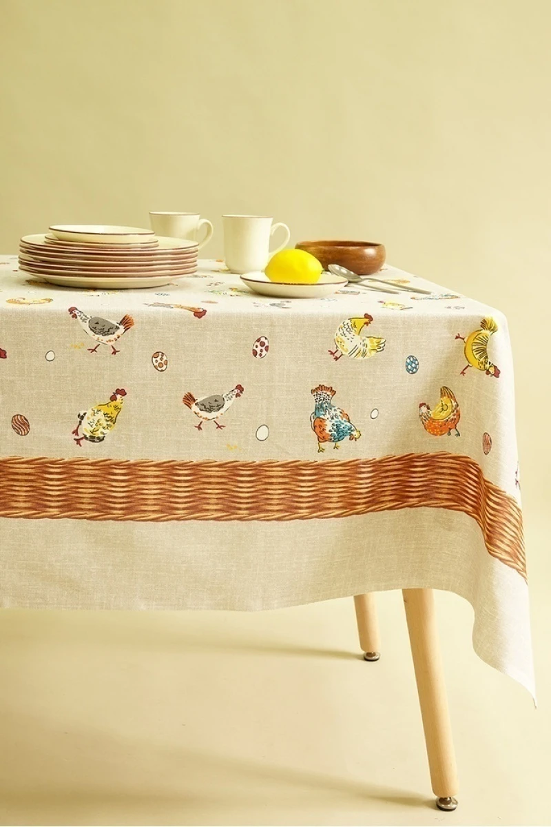 Скатерть 157 Курочки-несушки
