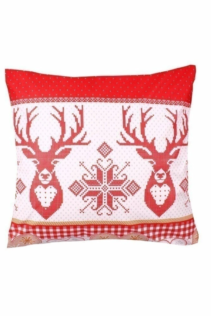Наволочка перкаль "Лапландия 1" арт. 20491/1 красный