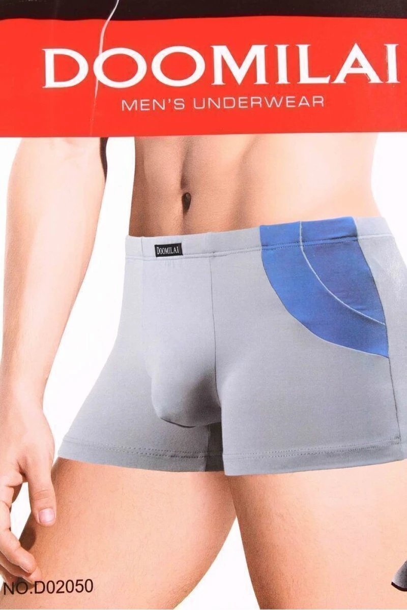 Мужские трусы "DOOMILAI" D02050 в упаковке 2 штуки