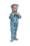 (СК) Комбинезон детский "Панда", голубой
